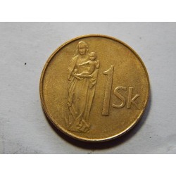 Slovensko 1 Koruna 1993 XF č20332 