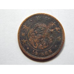 Japonsko ½ Sen 1885 VF č21433