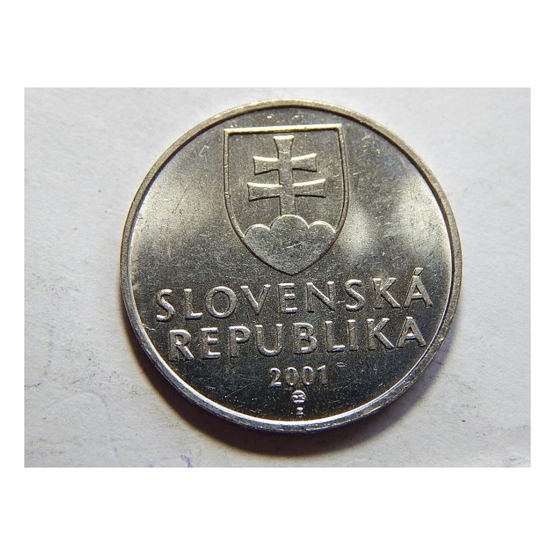 Slovensko 2 Koruny 2001 XF-UNC č20340 Slovensko 2 Koruny 2001 XF-UNC č20340