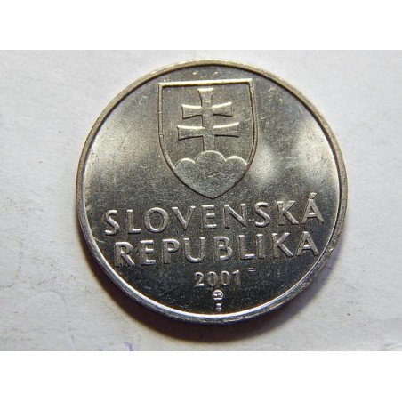 Slovensko 2 Koruny 2001 XF-UNC č20340
