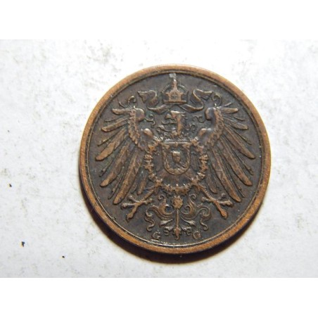 Německo Císařství 2 Pfennig 1908 G RR XF č38501