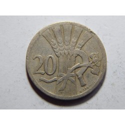 Československo 20 Haléřů 1926 VF-XF č20479 