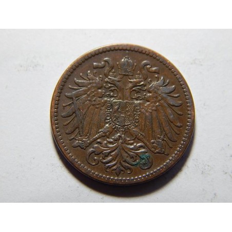 František Josef I. 2 Heller 1912 VF-XF č20581 