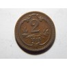 František Josef I. 2 Heller 1912 VF-XF č20581 