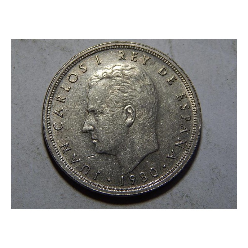 Španělsko 5 Pesetas 1980(82) XF č20197 Španělsko 5 Pesetas 1980(82) XF č20197