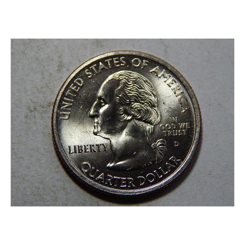 USA ¼ Dollar 2002 D Lousiana UNC č20142 USA ¼ Dollar 2002 D Lousiana UNC č20142