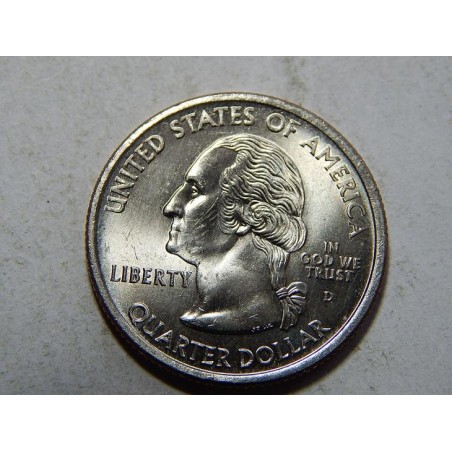USA ¼ Dollar 2002 D Lousiana UNC č20165 