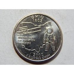 USA ¼ Dollar 2002 D Ohio UNC č20137 