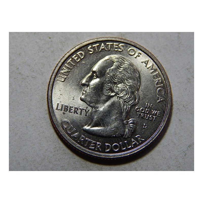 USA ¼ Dollar 2002 D Ohio UNC č20155 USA ¼ Dollar 2002 D Ohio UNC č20155