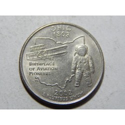 USA ¼ Dollar 2002 P Ohio XF č20166 