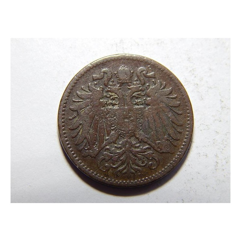 František Josef I. 2 Heller 1893 VF č20644 František Josef I. 2 Heller 1893 VF č20644