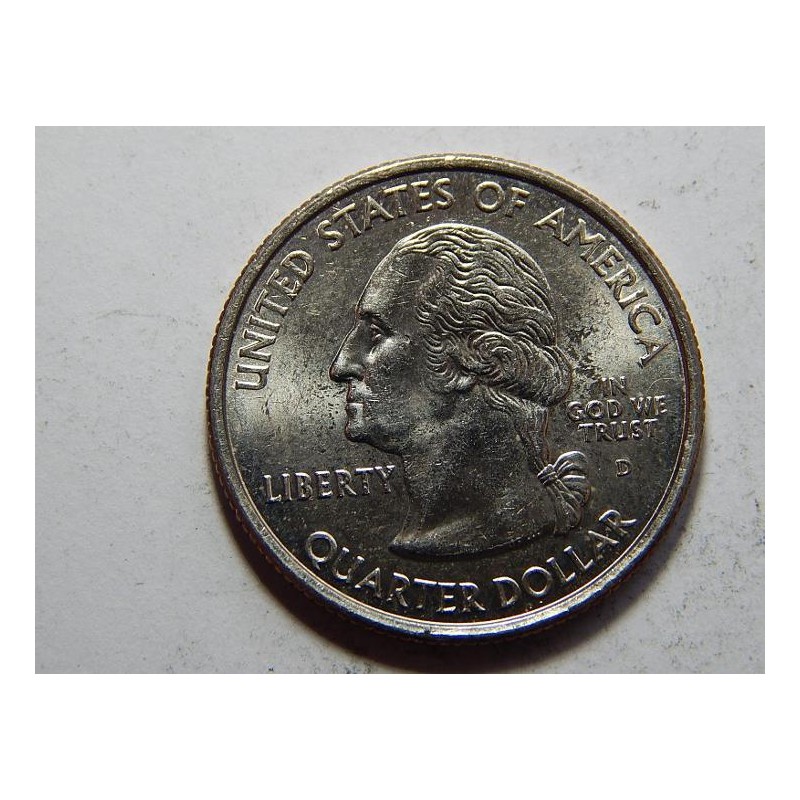 USA ¼ Dollar 2001 D North Carolina UNC č37078 USA ¼ Dollar 2001 D North Carolina UNC č37078