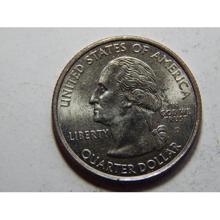 USA ¼ Dollar 2001 D North Carolina UNC č37078 