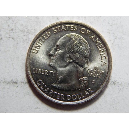 USA ¼ Dollar 2001 D Rhode Island UNC č37298