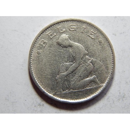 Belgie N. legenda 1 Francs 1923 VF-XF č37107 
