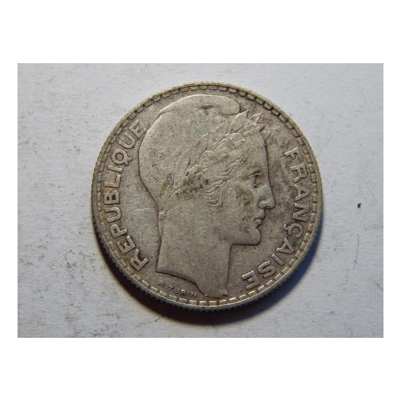 Francie 10 Francs 1934 Ag XF č21258 Francie 10 Francs 1934 Ag XF č21258