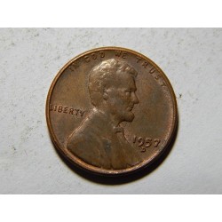 USA 1 Cent 1957 D XF č30666
