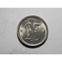 Belgie N. legenda 25 Centimes 1970 UNC č37634 