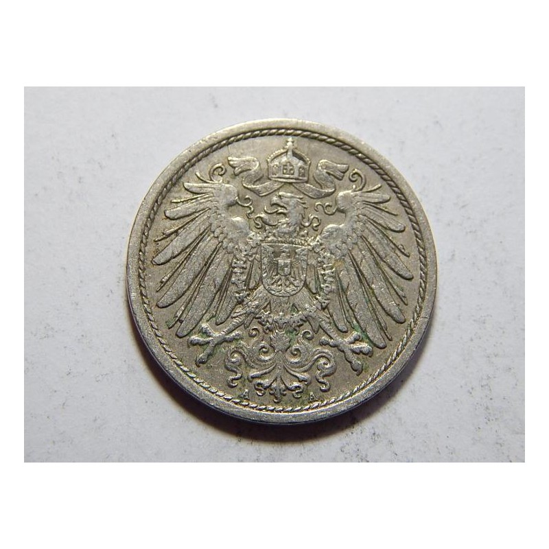 Německo Císařství 10 Pfennig 1912 A XF č21292 Německo Císařství 10 Pfennig 1912 A XF č21292
