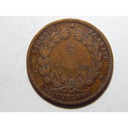 Francie 5 Centimes 1893 A F-VF č22331