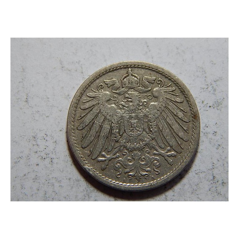 Německo Císařství 10 Pfennig 1906 A XF č21763 Německo Císařství 10 Pfennig 1906 A XF č21763