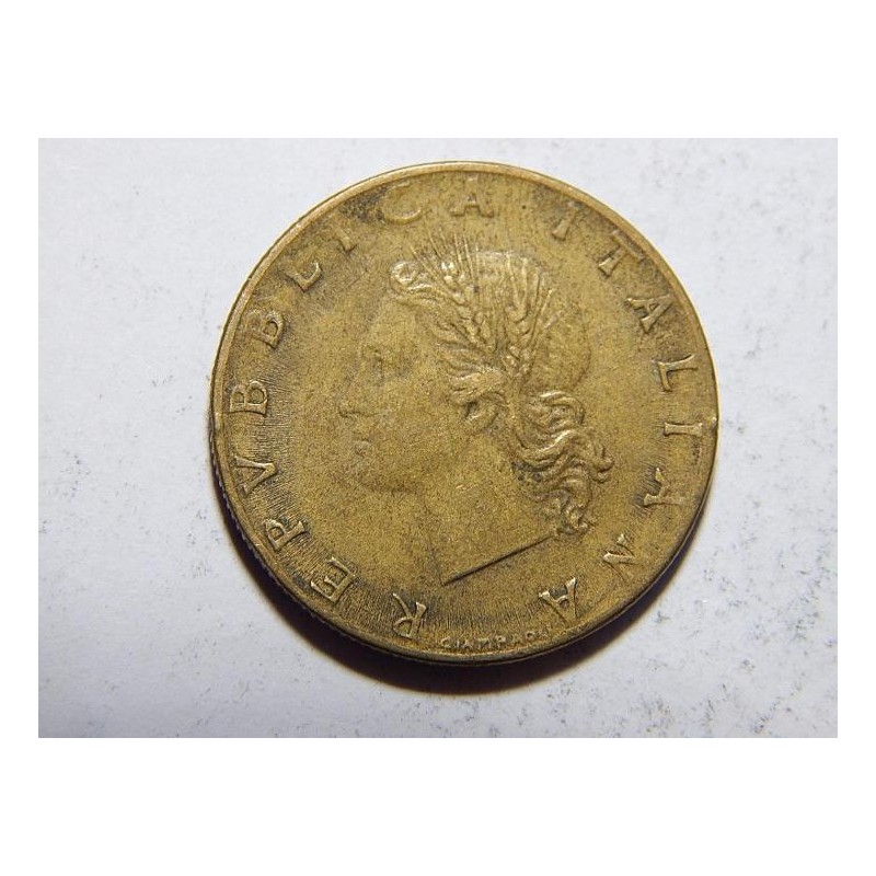 Italie 20 Lire 1957 XF č20837 Italie 20 Lire 1957 XF č20837