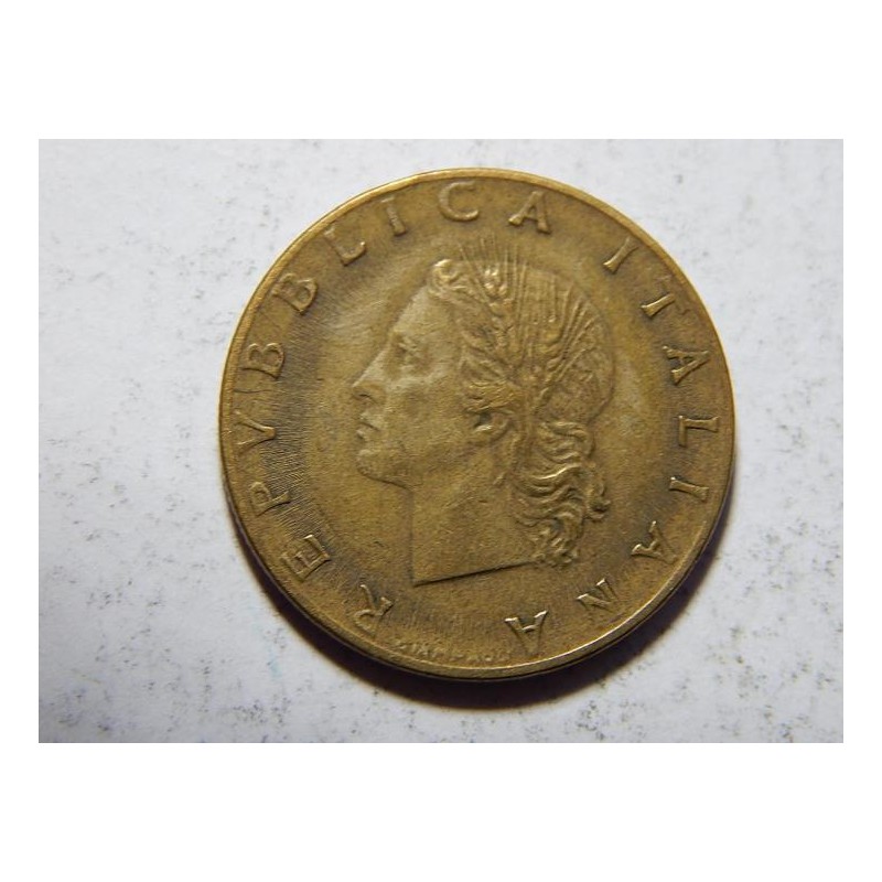 Italie 20 Lire 1957 XF č20813 Italie 20 Lire 1957 XF č20813