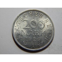 Německo Výmarsko 200 Mark 1923 A UNC č21148 