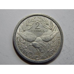 New Caledonia 2 Francs 1971 R XF-UNC č21854 