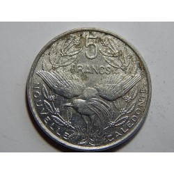 New Caledonia 5 Francs 2002 RR XF č21885 