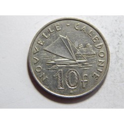 New Caledonia 10 Franc 2007 RR XF č21790 