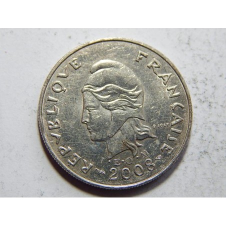 New Caledonia 10 Franc 2008 R XF č21817 