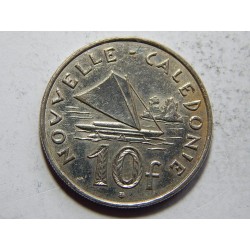 New Caledonia 10 Franc 2008 R XF č21817 