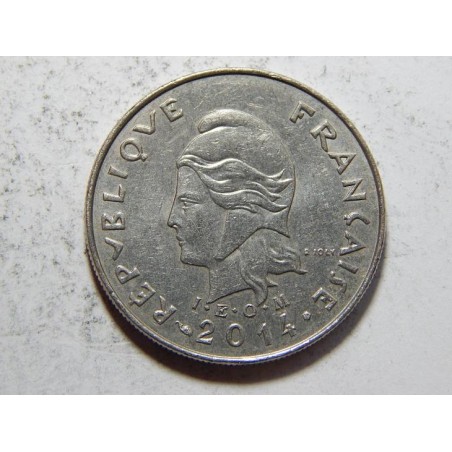 New Caledonia 10 Franc 2014 RR XF č21799 