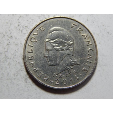 New Caledonia 10 Franc 2014 RR XF č21800 