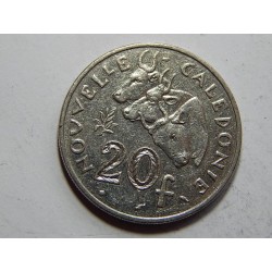 New Caledonia 20 Francs 1991 RR VF-XF č21861 