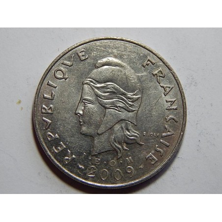 New Caledonia 50 Francs 2009 RR XF č21892 