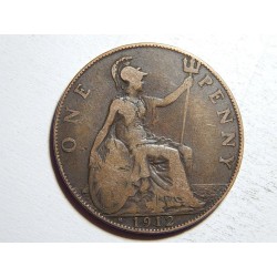 Anglie 1 Penny 1912 H VF č33363 