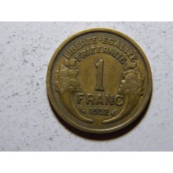 Francie 1 Franc 1932 XF č11237