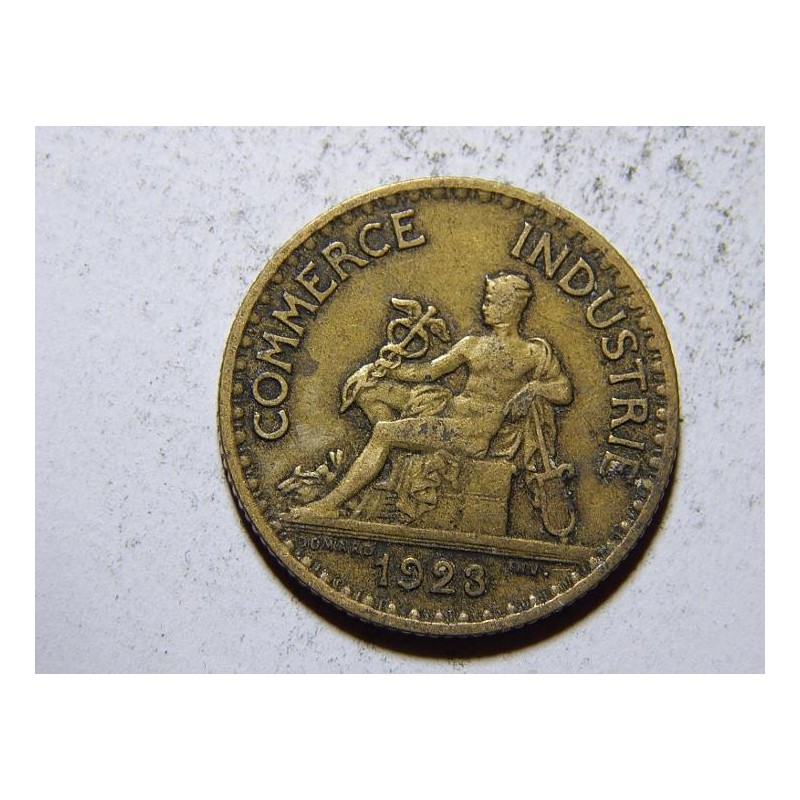 Francie 1 Franc 1923 XF č11487 Francie 1 Franc 1923 XF č11487