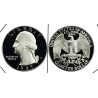 USA 1x mince ¼ Dollar 1987 S Washington PROOF čŠU002