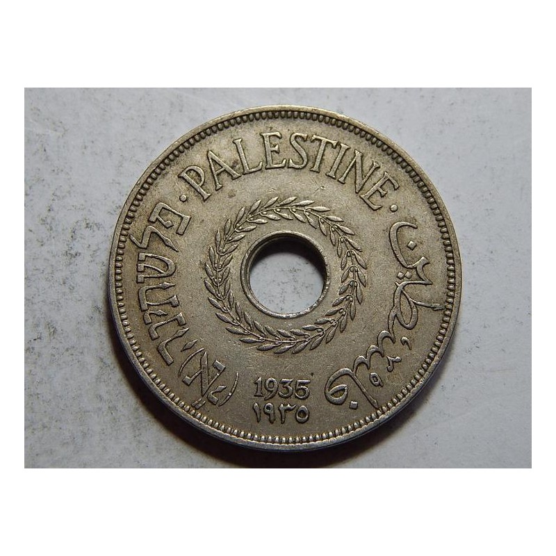 Palestina 20 Mils 1935 RR XF č00141 Palestina 20 Mils 1935 RR XF č00141