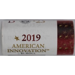 USA 1x mince 1 Dollar 2019 D Delaware Innovations Dollar BU čŠU003
