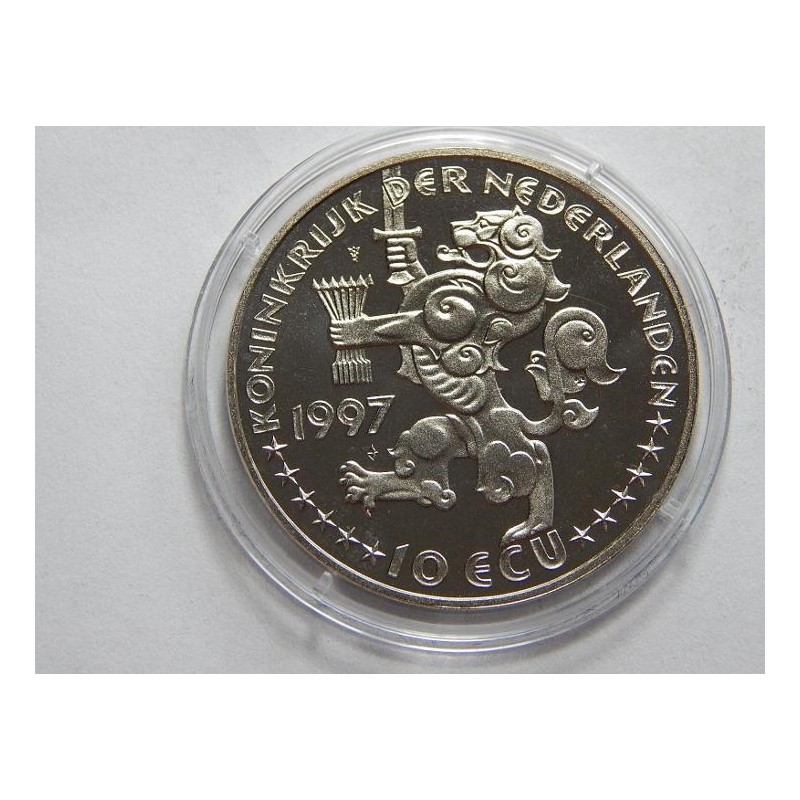 Nizozemí 10 Ecu 1997 PROOF čŠU007 Nizozemí 10 Ecu 1997 PROOF čŠU007