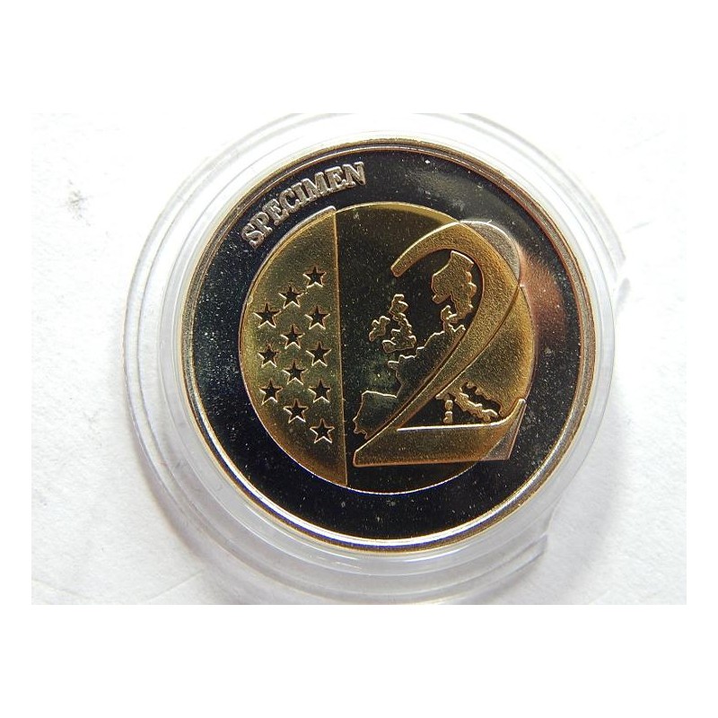 Portugalsko 2 EURO PROBE 2012 UNC PROOF čŠU009 Portugalsko 2 EURO PROBE 2012 UNC PROOF čŠU009