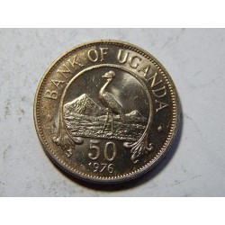 Uganda 50 Cents 1976 UNC č24417