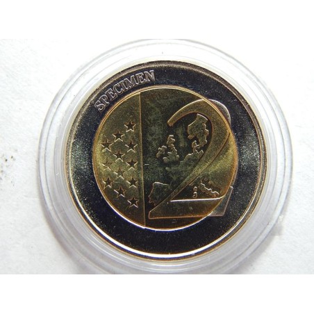 Rakousko 2 EURO PROBE 2007 Římská smlouva UNC PROOF čŠU009