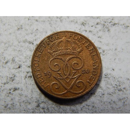 Švédsko 1 Öre 1950 XF č31334