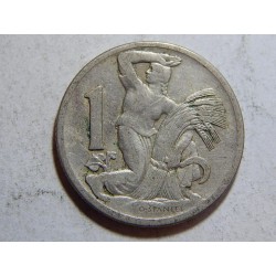 Československo 1 Koruna 1924 XF č29512 