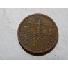 Československo 10 Haléřů 1922 XF č29425 